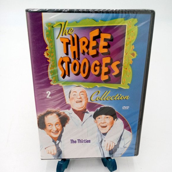 The Three Stooges 2 The Thirties DVD NEW NOS Vintage Comic Comedy - Picture 3 of 5